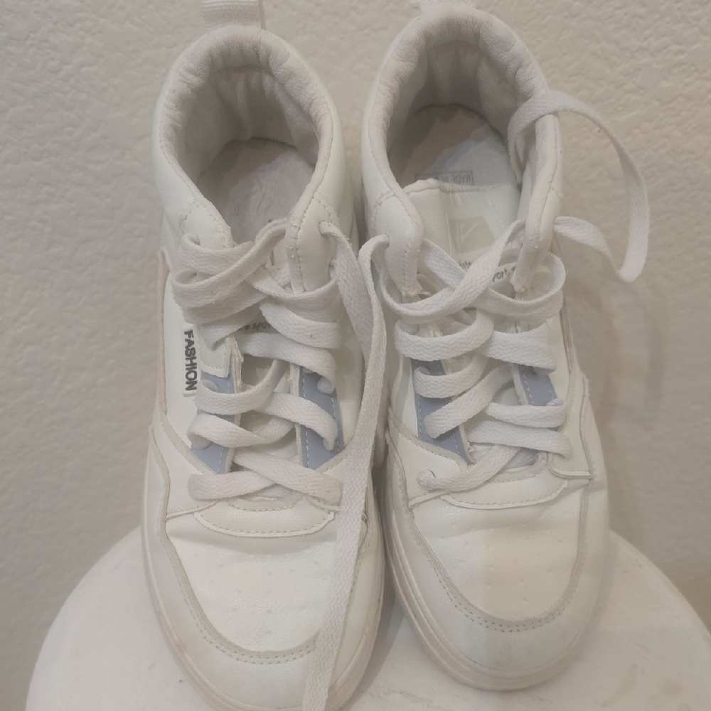 Kids White Sneakers